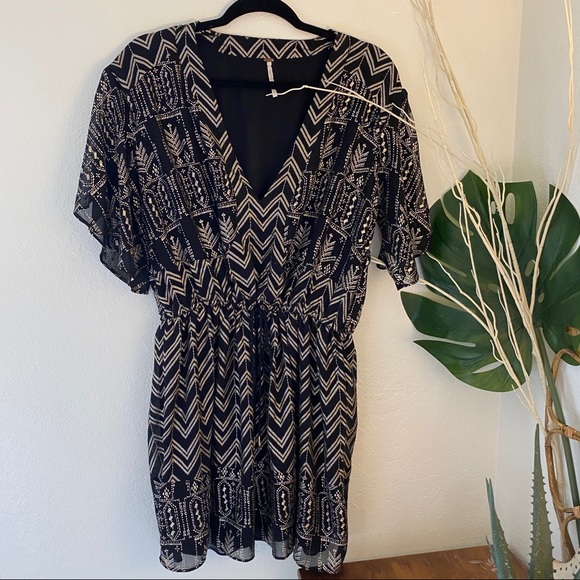 FREE PEOPLE Draw String Dress - Picture 1 of 10